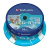 CD-R AZO, 52X Printable spindel (25) (Data / lagring)