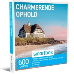 Charmerende ophold: 1 overnatning med morgenmad for 2 personer (Oplevelsesgave, Gavekort)