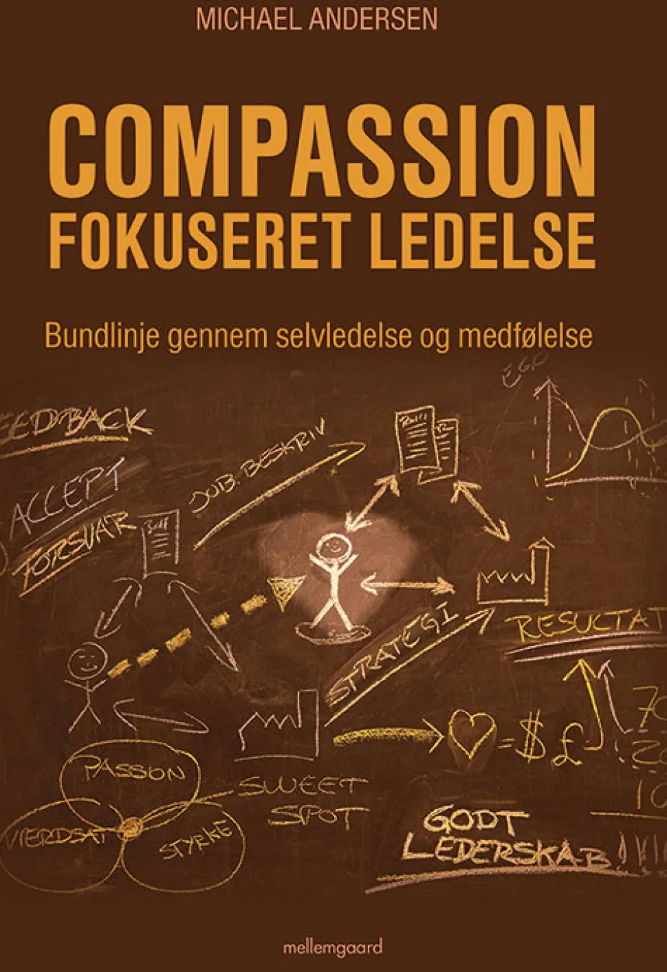 Compassionfokuseret ledelse: Bundlinje gennem selvledelse og medfølelse (Bog, Hæftet, Dansk) af Michael Andersen