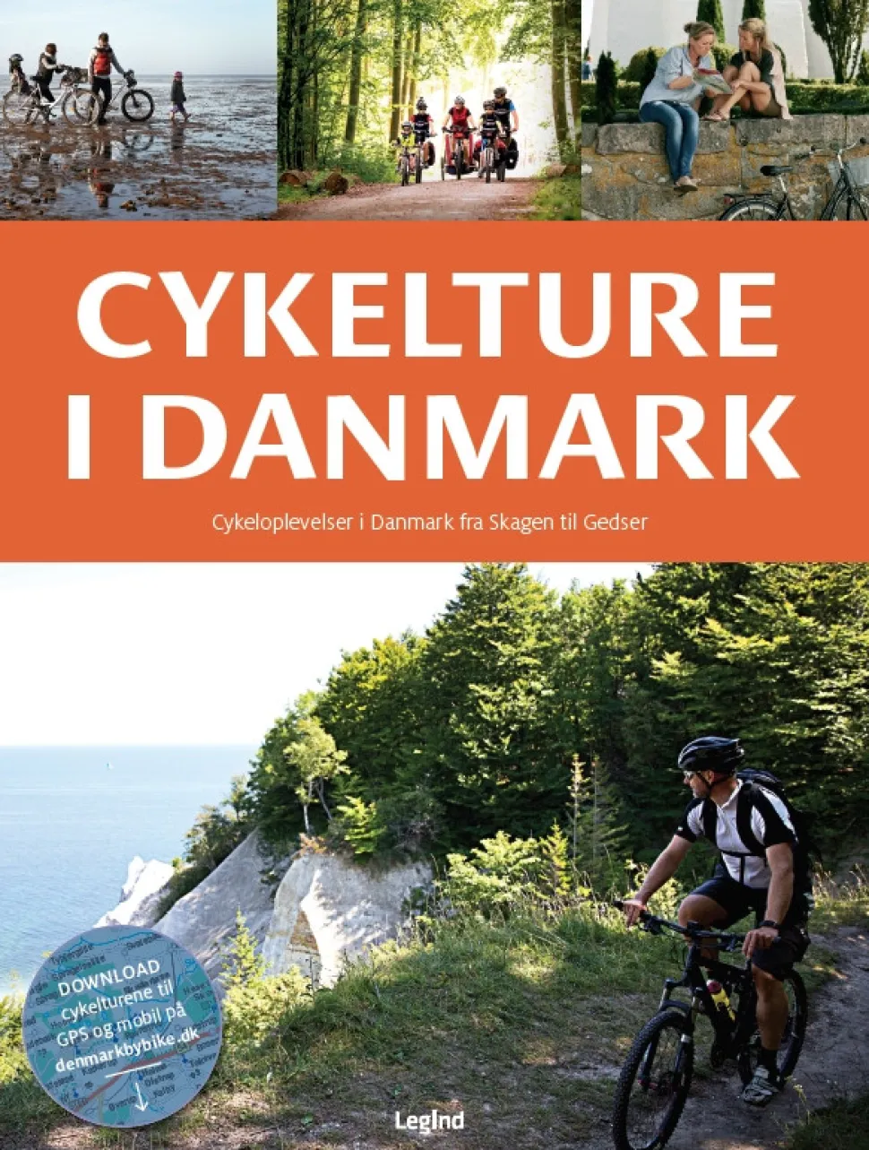 Cykelture i Danmark: Cykeloplevelser i Danmark fra Skagen til Gedser (Bog, Indbundet, Dansk)