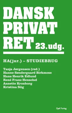 Dansk Privatret HA(jur.) (Bog, Hæftet, Dansk) af Tanja Jørgensen