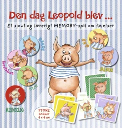 Den dag Leopold blev ... Et sjovt og lærerigt memory-spil om følelser (Spil, Materialekasse, Dansk) af Dina Gellert