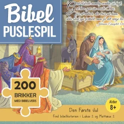 Den første jul: Bibelpuslespil (Spil, Dansk)