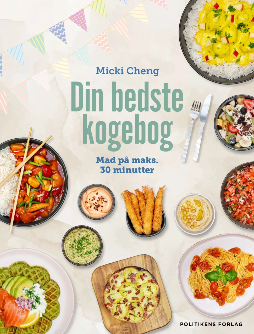 Din bedste kogebog (Bog, Hardback, Dansk) af Micki Cheng