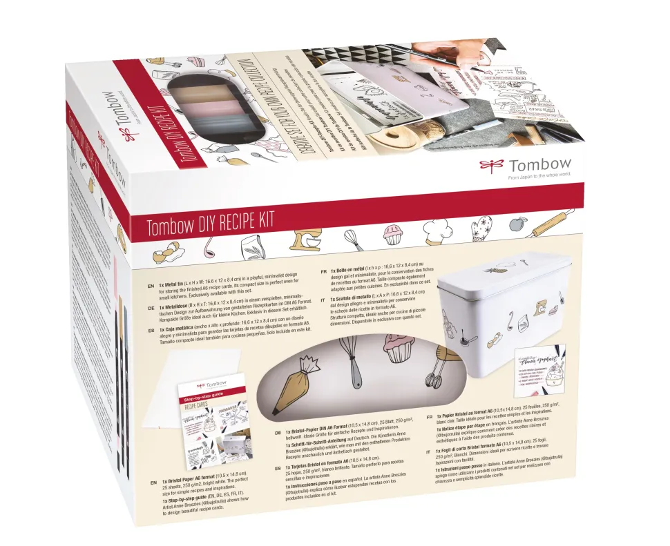 DIY Recipe Kit opskriftssæt Tombow (7) (Kontorartikler)