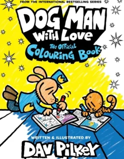 Dog Man With Love: The Official Colouring Book (Bog, Paperback / softback, Engelsk) af Dav Pilkey
