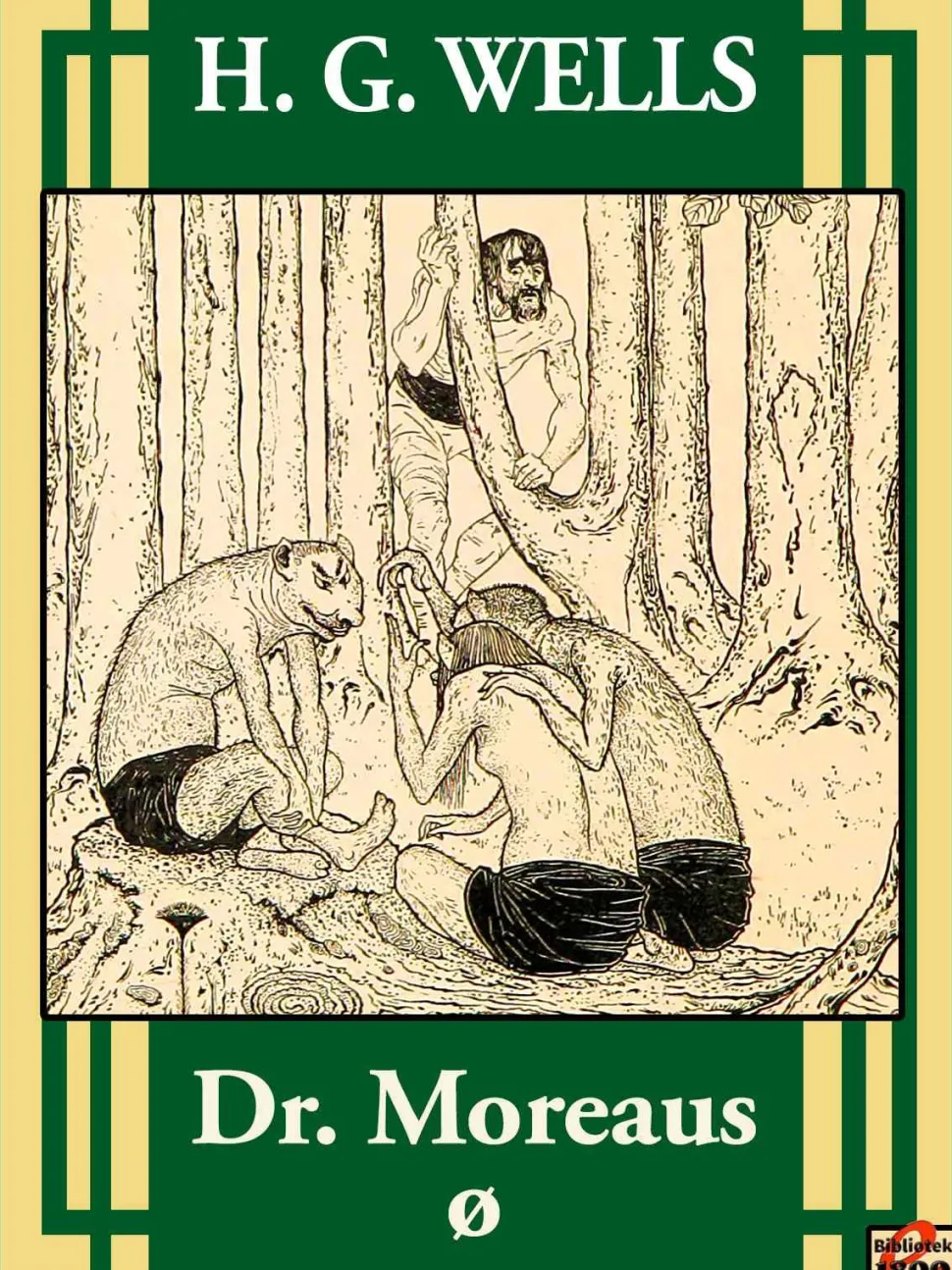 Doktor Moreaus ø (Ebog, epub, Dansk) af H. G. Wells