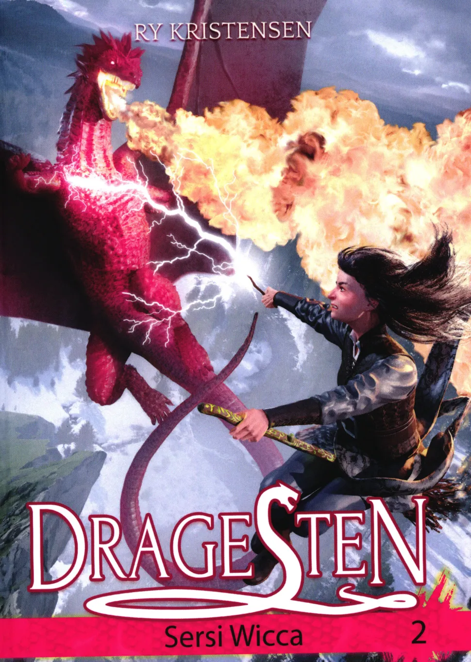 Dragesten 2 - Sersi Wicca (Bog, Indbundet, Dansk) af Ry Kristensen