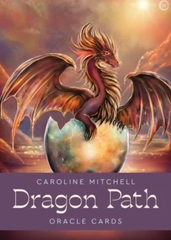Dragon Path Oracle Cards: A 33 Card Deck & Guidebook (Kit, Engelsk) af Caroline Mitchell