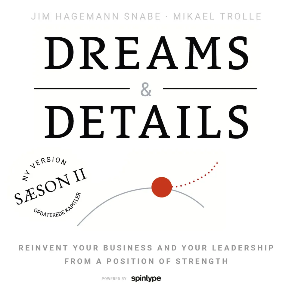 Dreams & Details – Genopfind din virksomhed og dit lederskab fra en styrkeposition (Lydbog, zip_mp3, Dansk)