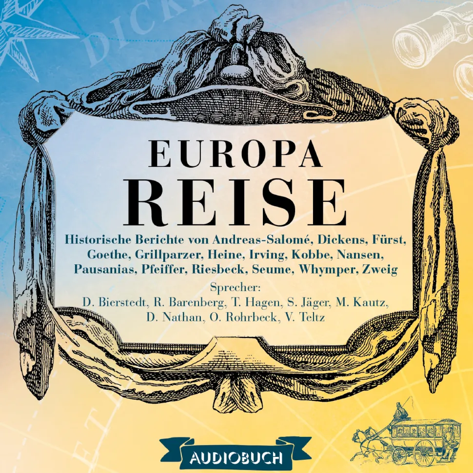 Europareise (Lydbog, zip_mp3, Tysk) af Diverse