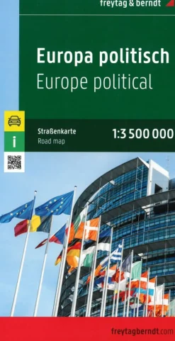 Europe political (Falset, Engelsk) af Freytag & Berndt
