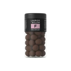 F - Dark & Sea Salt 295g (Lakrids med chokolade)