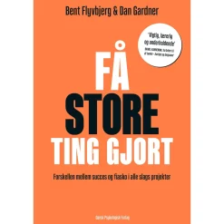 Få store ting gjort: Forskellen mellem succes og fiasko i alle slags projekter (Lydbog, zip_mp3, Dansk) af Bent Flyvbjerg