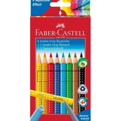Faber-Castell Jumbo GRIP blyant promotion stk 8+1+1 (Skriveredskaber)
