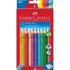 Faber-Castell Jumbo GRIP farveblyant 12 stk (Skriveredskaber)