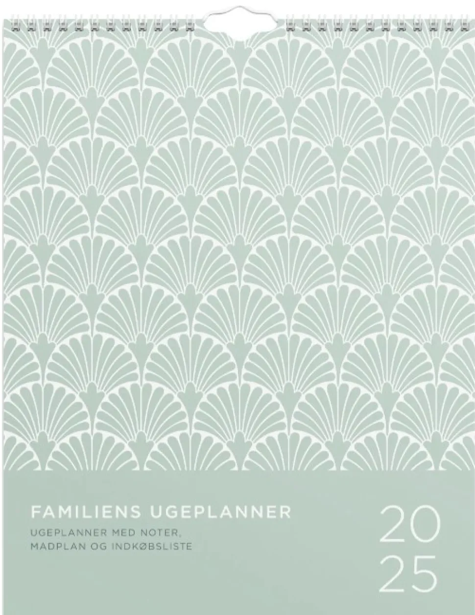 Familiekalender Ugeplan m. lister 2025 (Kalender)