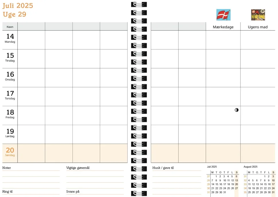 FamilyPlan Bordkalender 25/26