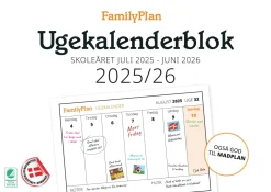 FamilyPlan Ugekalenderblok 25/26