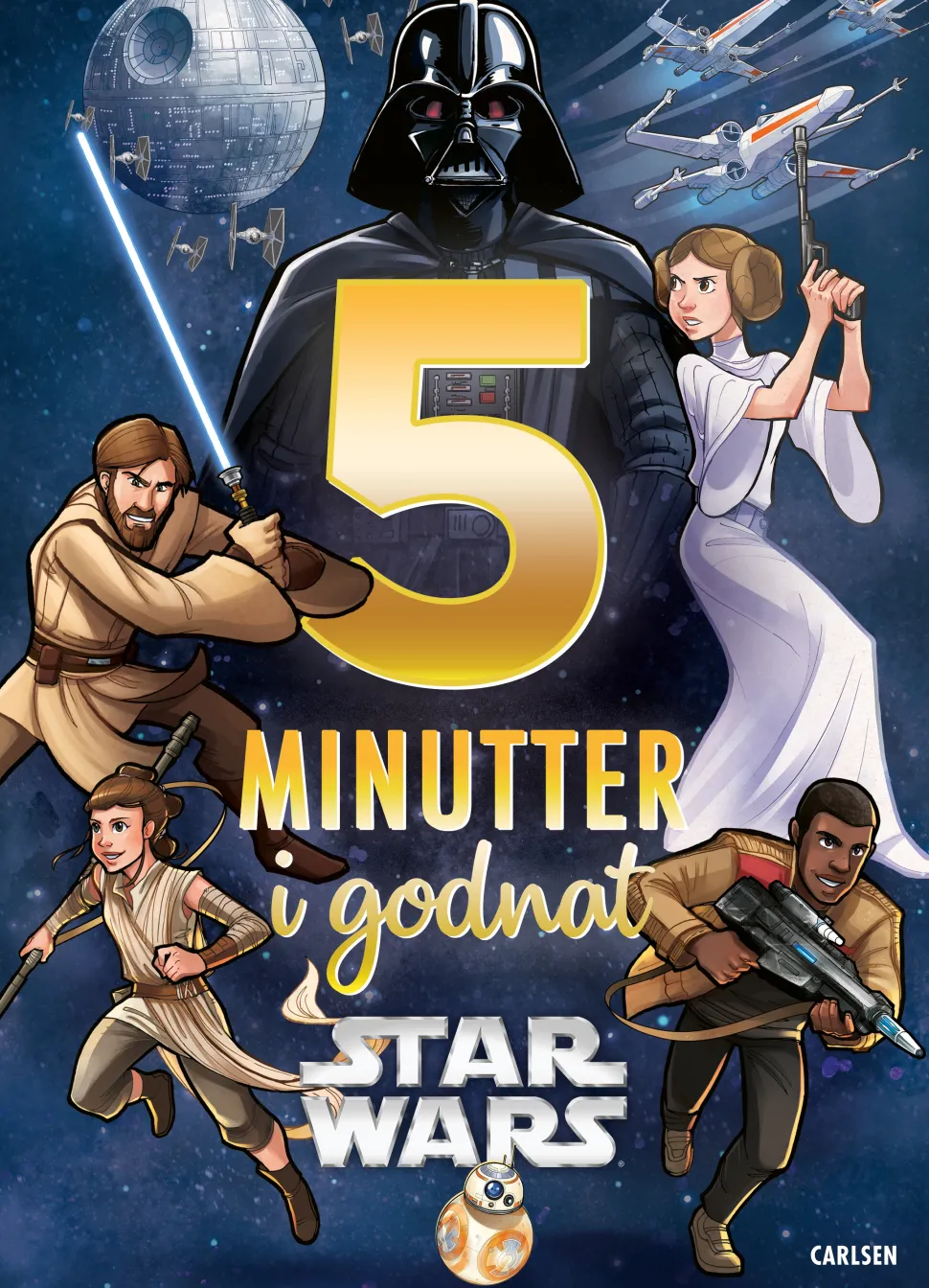 Fem minutter i godnat - Star Wars (Bog, Indbundet, Dansk) af Star Wars