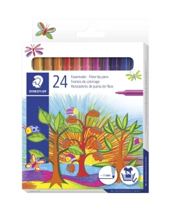 Fiberpen Noris 1,0mm ass (24) (Kontorartikler)