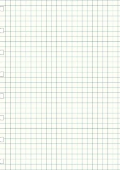 Filofax A5 Notebook refill - squared paper white (Organizer, Engelsk)