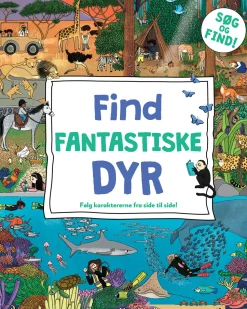Find fantastiske dyr (Bog, Papbog, Dansk)