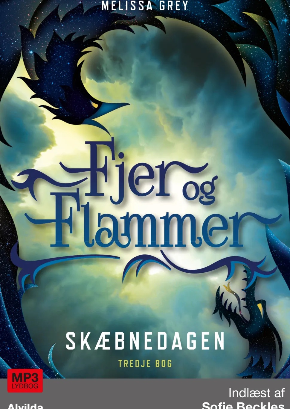 Fjer og flammer 3: Skæbnedagen: Skæbnedagen (Lydbog, zip_mp3, Dansk) af Melissa Grey