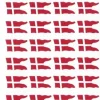 Flag split oblat lille (Klistermærker)