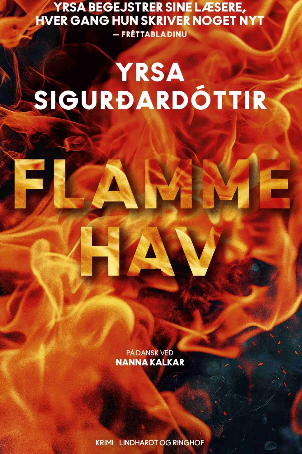 Flammehav (Bog, Indbundet, Dansk) af Yrsa Sigurðardóttir