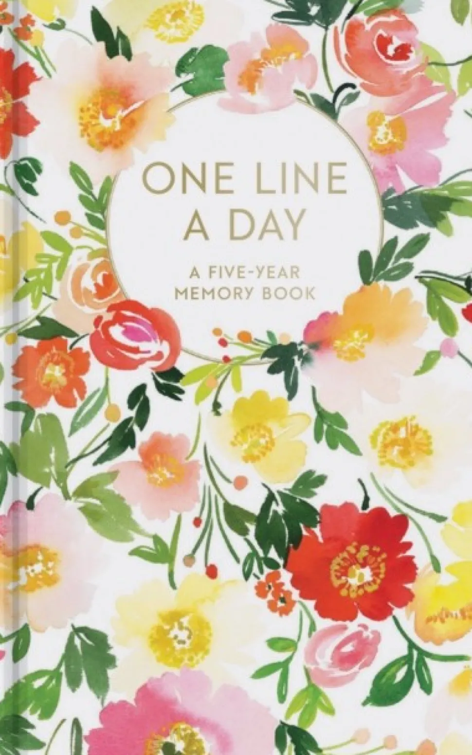 Floral One Line a Day: A Five-Year Memory Book (Diary or journal, Engelsk)