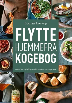 Flyttehjemmefra-kogebog (Bog, Indbundet, Dansk) af Louisa Lorang