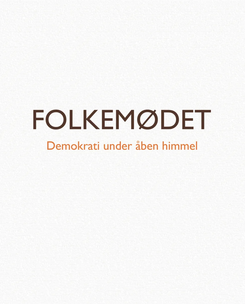 Folkemødet: Demokrati under åben himmel (Bog, Indbundet, Dansk) af Lena Schenk og Julie Artke