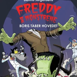 Freddy & monstrene -1: Boris taber hovedet (Lydbog, zip_mp3, Dansk) af Jesper W. Lindberg
