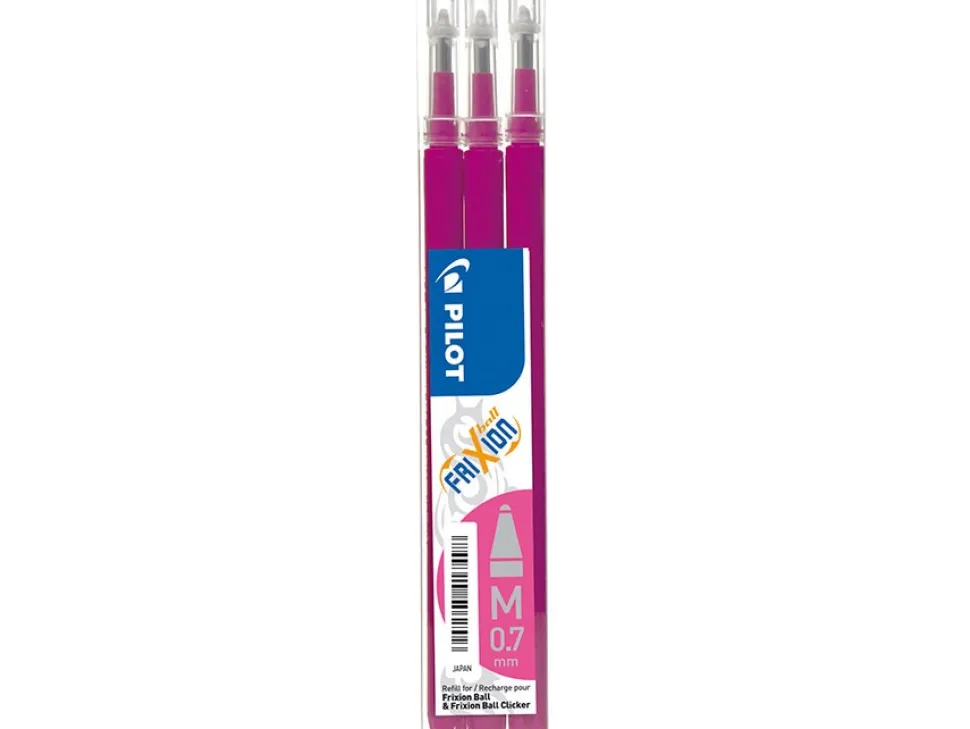 Frixion Clicker 0,7 refill pink (3) (Kontorartikler)