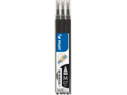 Frixion Clicker 0,7 refill sort (3) (Kontorartikler)