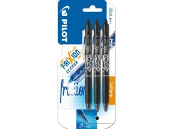 Frixion Clicker m/klik 0,7 blister sort (3) (Kontorartikler)