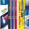 Frixion Clicker m/klik 0,7 Bonuspack 3+Light+Refillset (Kontorartikler)