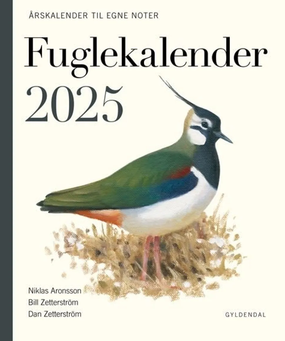 Fuglekalender 2025: Årskalender til egne noter (Bog, Indbundet, Dansk) af Bill Zetterström