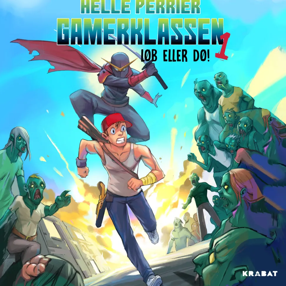 Gamerklassen 1: Løb eller dø (Lydbog, zip_mp3, Dansk) af Helle Perrier