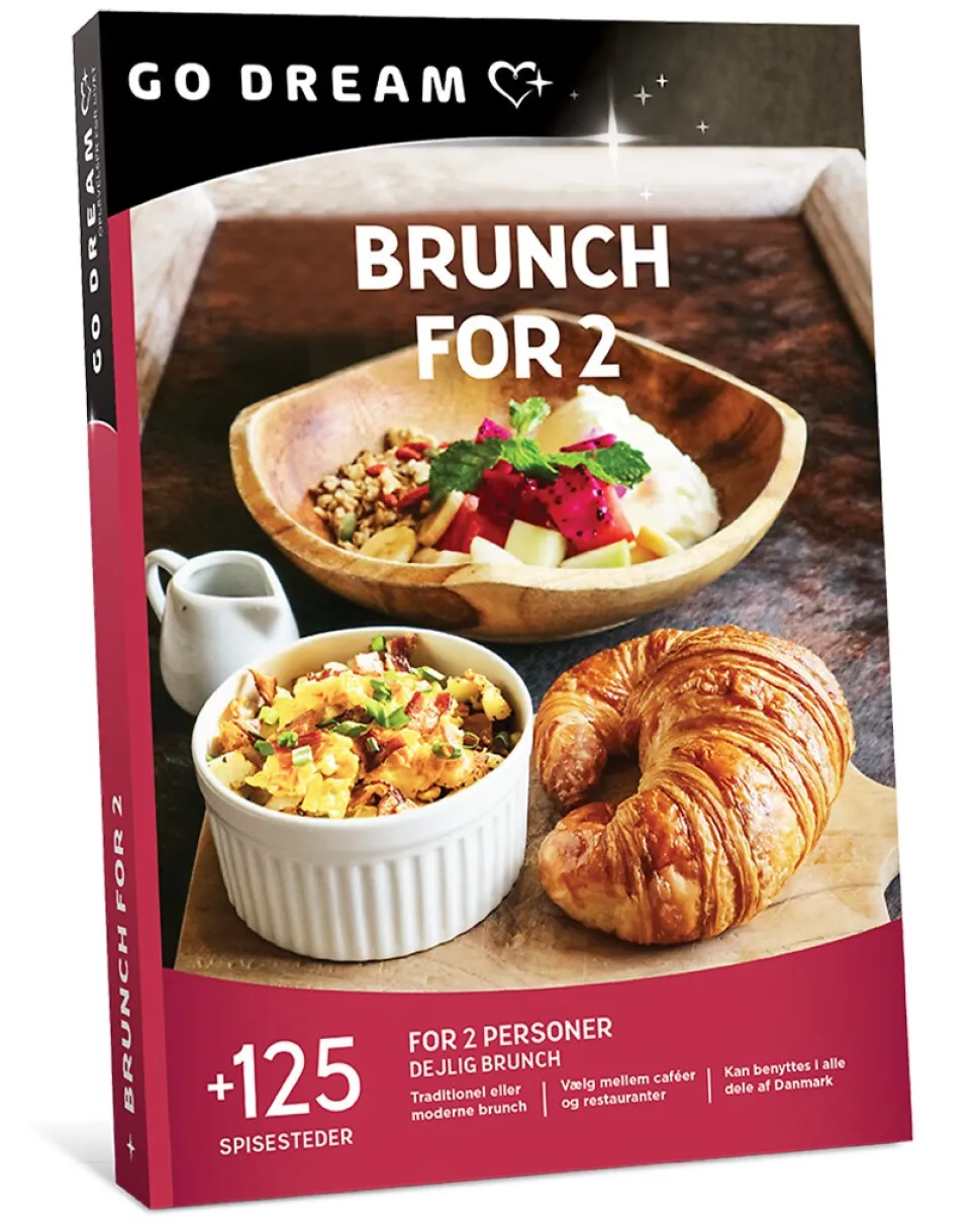 Go Dream: Brunch for 2 (Oplevelsesgave, Gavekort)