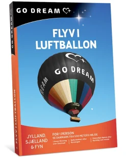 Go Dream: Flyv i luftballon (Oplevelsesgave, Gavekort)