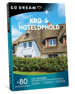 Go Dream: Kro- og Hotelophold (Oplevelsesgave, Gavekort)