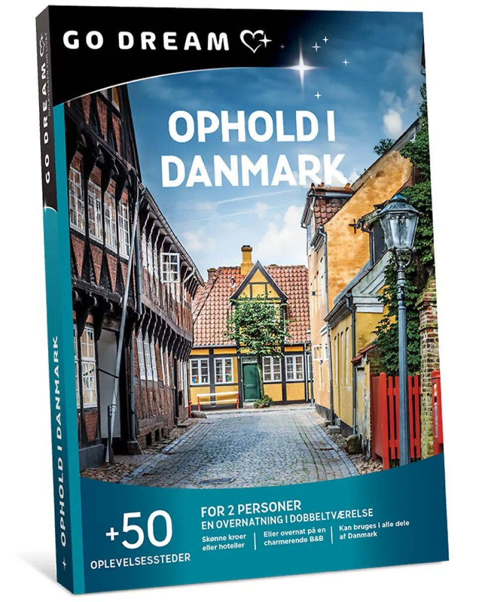 Go Dream: Ophold i Danmark (Oplevelsesgave, Gavekort)