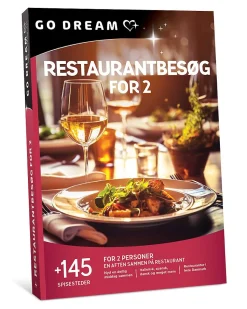 Go Dream: Restaurantbesøg (Oplevelsesgave, Gavekort)