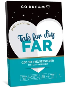 Go Dream: Tak, far. (Oplevelsesgave, Gavekort)