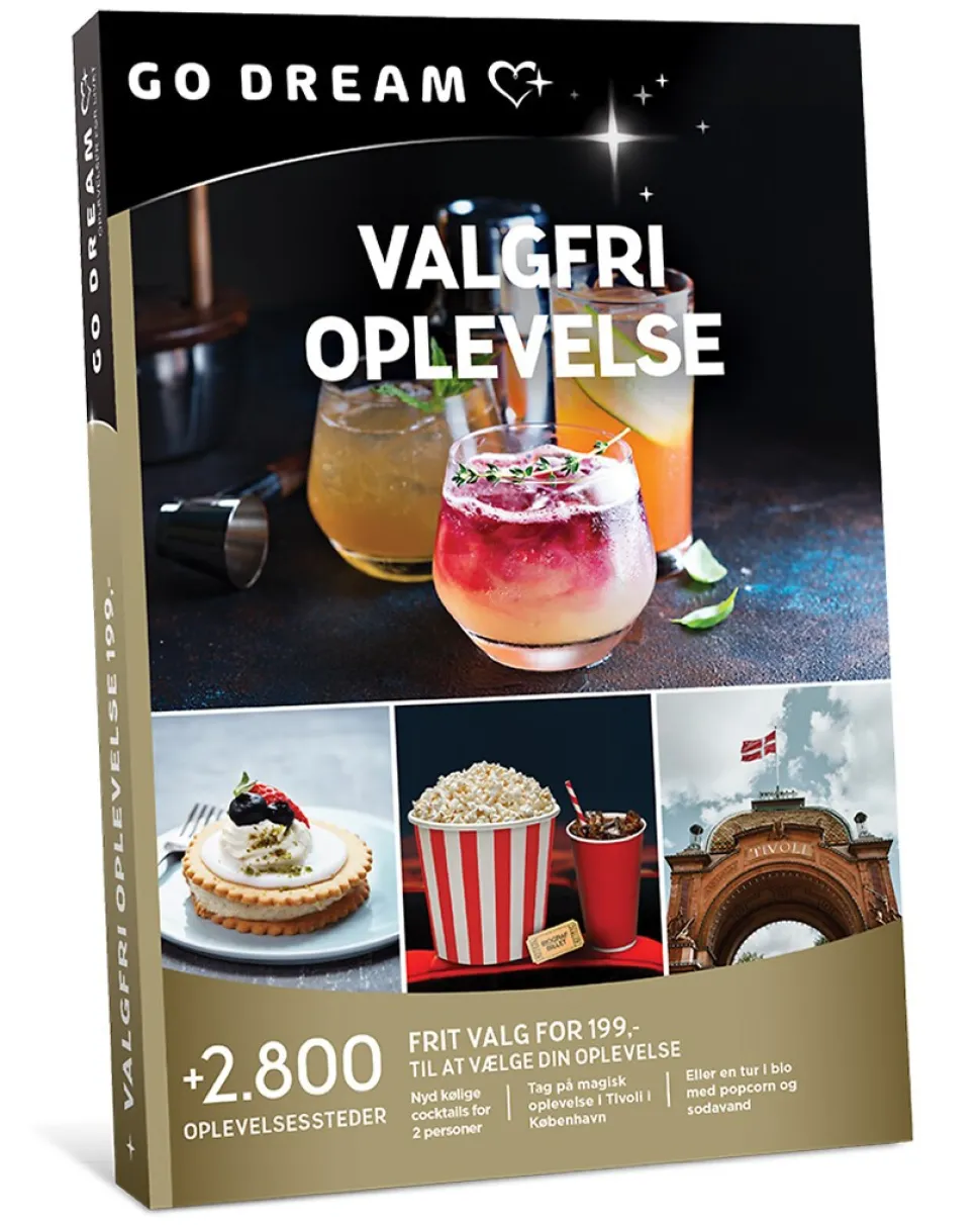 Go Dream: Valgfri Oplevelse 199,- (Oplevelsesgave, Gavekort)