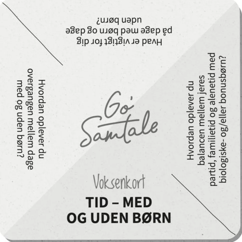 Go' Samtale: om livets store/små spørgsmål - Sammenbragte familier (Spil, Dansk)