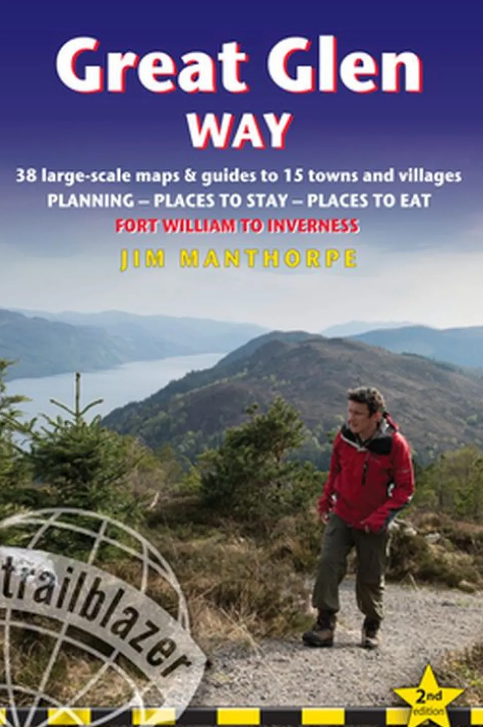 Great Glen Way: Fort William to Inverness : 38 Large-Scale Maps & Guides to 18 Towns ... (Bog, Hæftet, Engelsk)