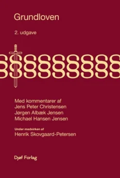 Grundloven: med kommentarer (Bog, Indbundet, Dansk) af Michael Hansen Jensen